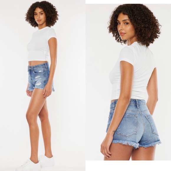 New• Ultra High Rise Kancan Shorts - Picture 3 of 16